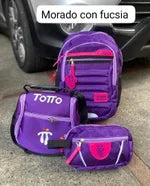 MORADO CON FUCSIA